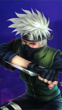 Kakashi Battle Stance live wallpaper download