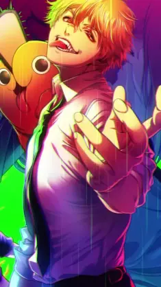 Denji and Pochita live wallpaper download