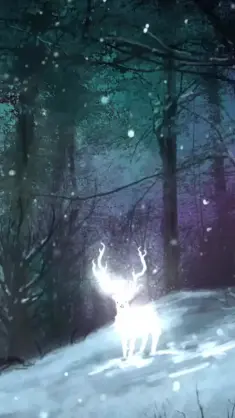 Mythical Deer live wallpaper download