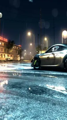 Toyota Supra in RAINING NIGHT CITY (Need for Speed) live wallpaper download