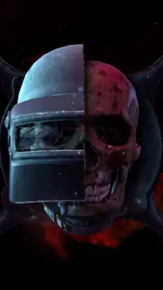 Skull With Helmet live wallpaper download
