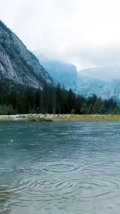 Mountain Rain Landscape live wallpaper download