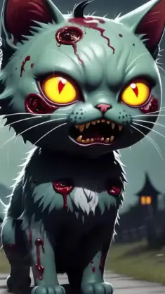 Halloween Cat live wallpaper download