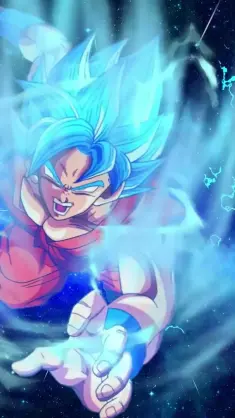 GOKU BLUE From Dragon Ball live wallpaper download