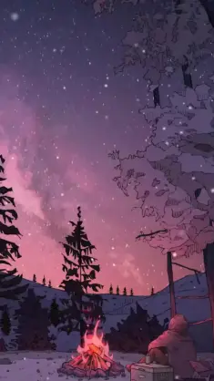 Cozy Camp live wallpaper download