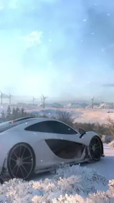 Forza Horizon 4 in Winter live wallpaper download