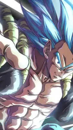 GOGETA With Blue Hair (Dragon Ball) live wallpaper download