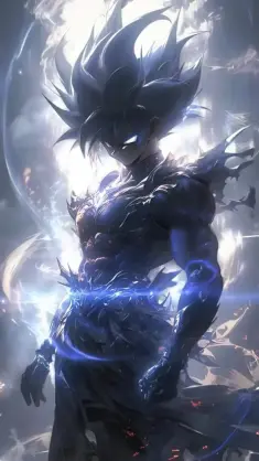 Silver Goku live wallpaper download