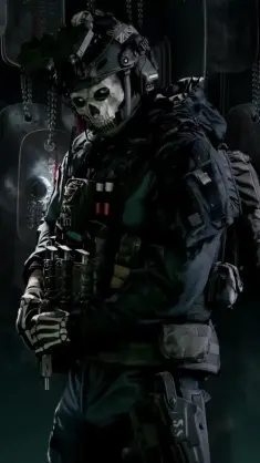 Ghost CoD live wallpaper download