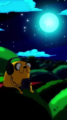 Jake Listens to Music live wallpaper download