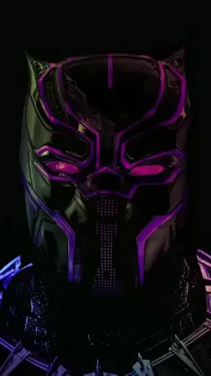 Black Panther RGB Majesty live wallpaper download
