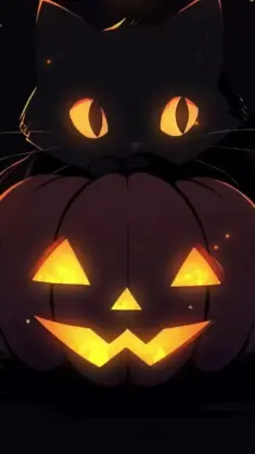 Black Cat live wallpaper download