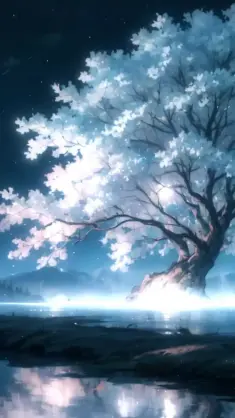 Glowing Tree live wallpaper download