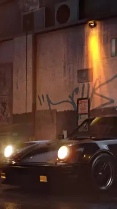 Porsche 911 (Cyberpunk 2077) live wallpaper download