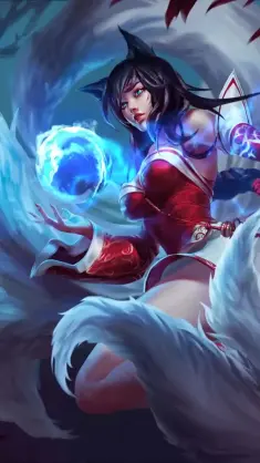 Ahri League's Enchantress live wallpaper download