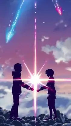 Your Name's Aesthetic Glow live wallpaper download