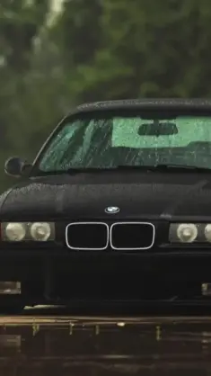 BMW E36 Black live wallpaper download