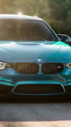 BMW F80 M3 Blue live wallpaper download
