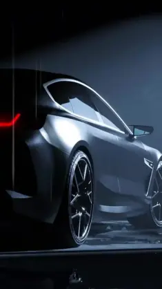 BMW M8 Black live wallpaper download