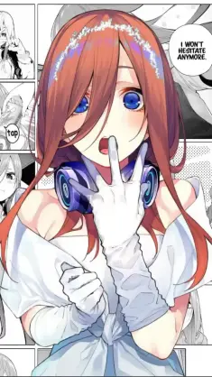 Miku Nakano Manga live wallpaper download
