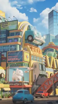 Cute City live wallpaper download