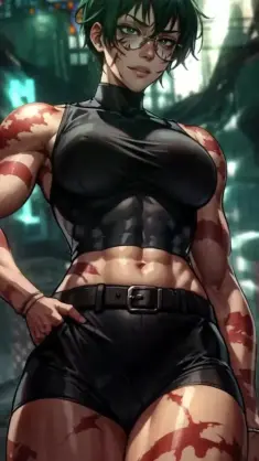 Maki Zenin (Jujutsu Kaisen) live wallpaper download