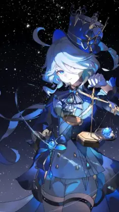 Furina in the Void live wallpaper download