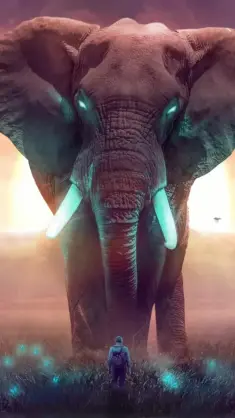 Fantasy Elephant live wallpaper download