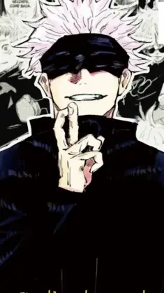 Satoru Gojo Comic live wallpaper download