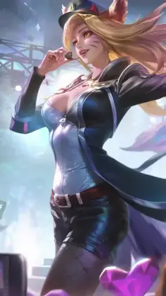 Popstar Ahri Amethyst Chroma live wallpaper download