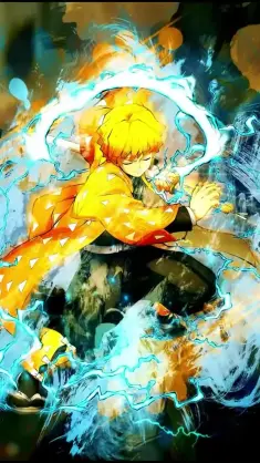 Zenitsu Breath of Thunder live wallpaper download