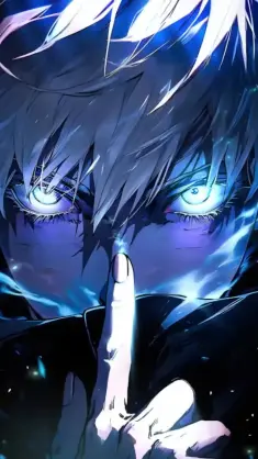 Gojo Blue Eyes (Jjk) live wallpaper download
