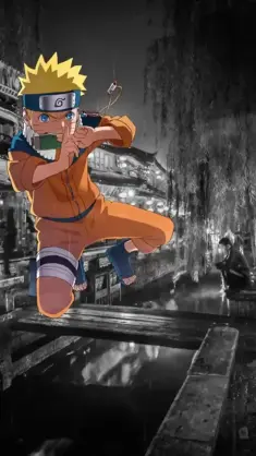 Naruto in Dark City live wallpaper download