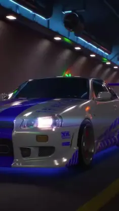 Nissan GTR R34 Skyline live wallpaper download