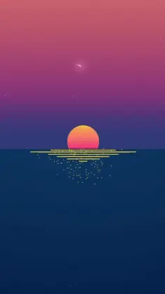 Retro Sunset live wallpaper download