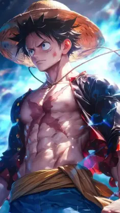 Luffy With Scar Realistic live wallpaper download