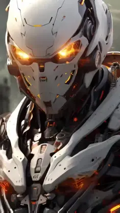 Cybernetic Warrior live wallpaper download