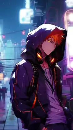 Ichigo on Street live wallpaper download