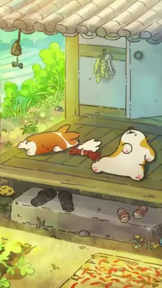 Corgi Sleeping live wallpaper download