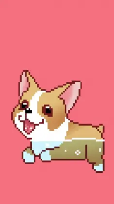 Corgi (Pixel) live wallpaper download