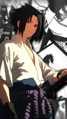 Sasuke Comic live wallpaper download