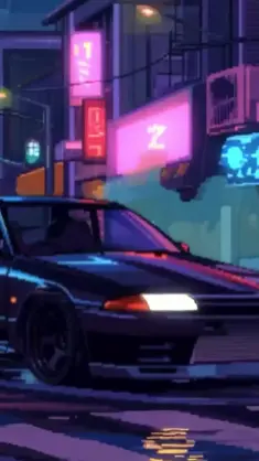 Retro Nissan live wallpaper download