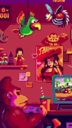Donkey Kong live wallpaper download