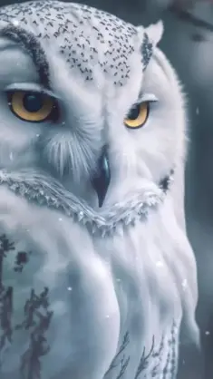 Snowy Owl live wallpaper download