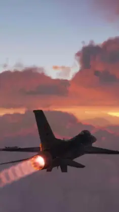 Aircraft F16 in Flight live wallpaper download