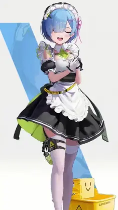 Rem - Goddess of Victory Nikke live wallpaper download