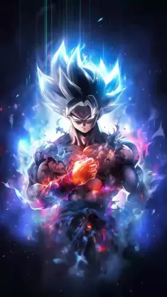 Goku Explosive Aura live wallpaper download