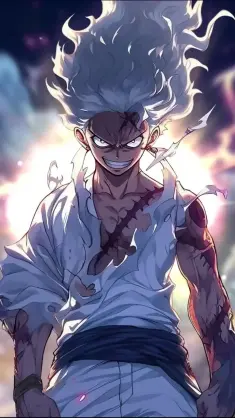 Luffy Smiling (Gear 5) live wallpaper download