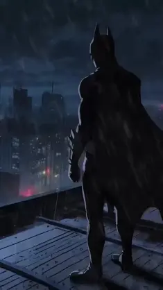 Gotham's Rainy Night live wallpaper download