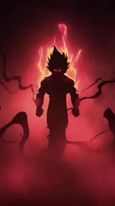Crimson Dark Vegeta live wallpaper download